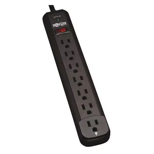 Surge, 7Outlt, 12 Feet, Black