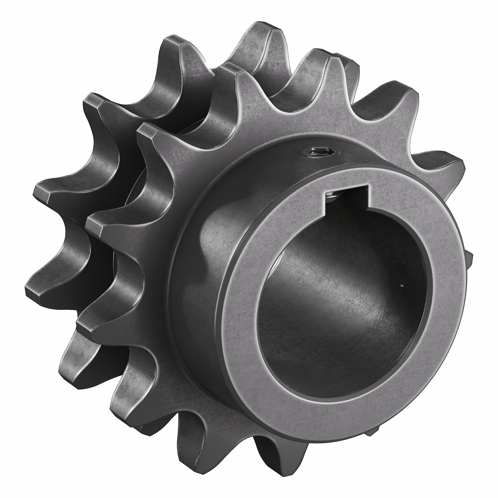 TRITAN D60BS13H X 1 1/2 Roller Chain Sprocket, 1 1/2 Inch Bore Dia, 13 Teeth, Steel | CU6YPL 55WE78
