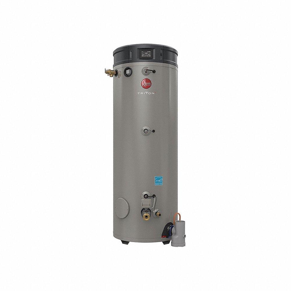 Commercial Gas Water Heater, Natural Gas, Low NOx, 119 gal, 499,900 BTU/ft/sq ft/hr/ Deg F