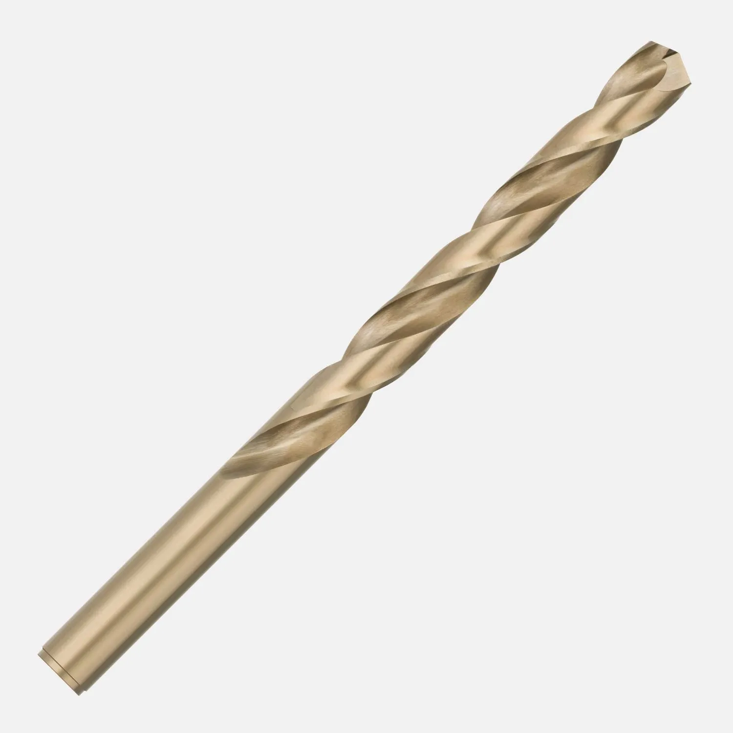 TRIUMPH TWIST DRILL 013524 Drill, Heavy-Duty, 3/8 Size, 135 Deg. Split Point, Cobalt, HSS, Bronze Oxide, Pack Of 6 | CL9ZAK