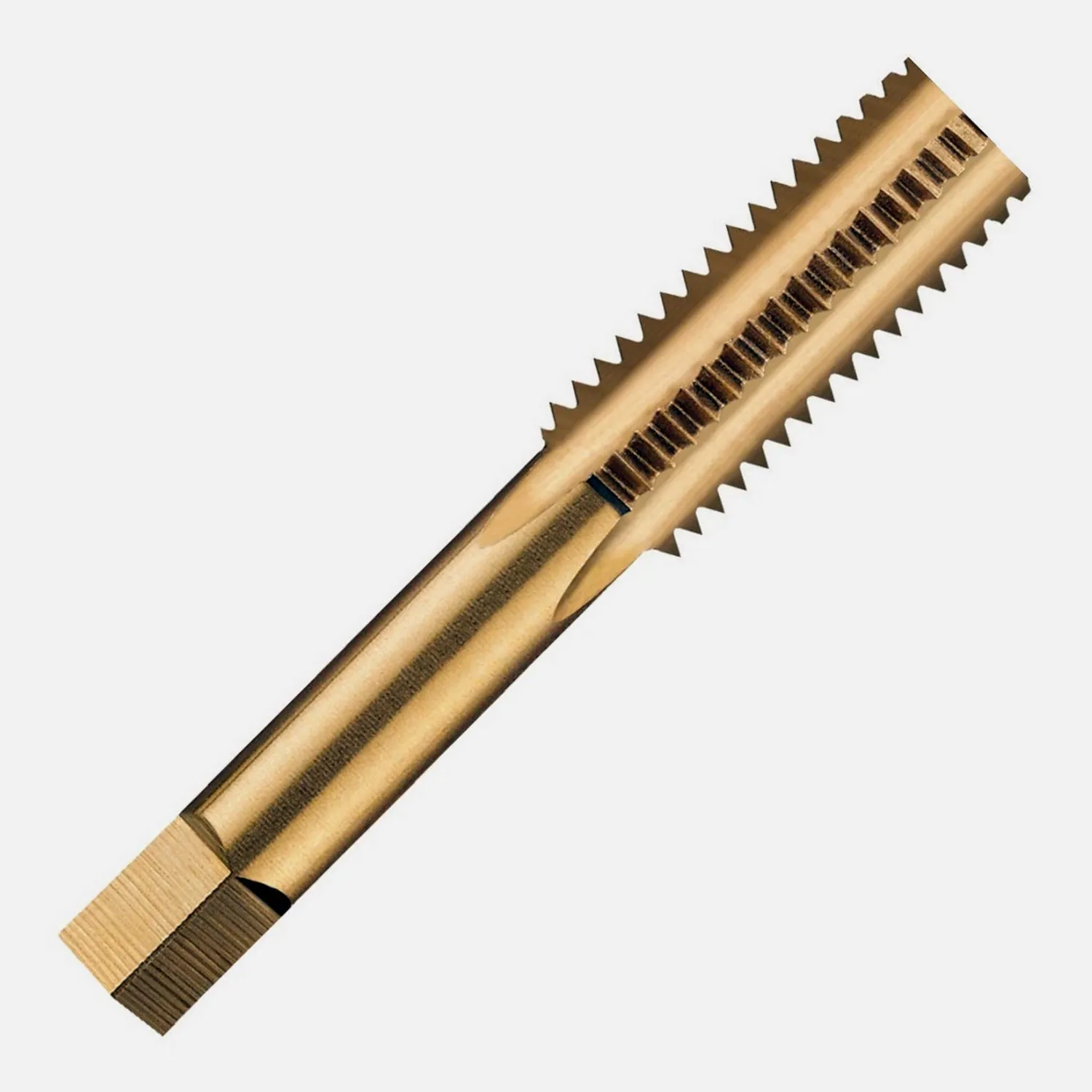 TRIUMPH TWIST DRILL 071064 Plug Tap, Straight Flute, 3/8-16 Size, NC, High Speed Steel, Bronze Oxide, Pack Of 6 | CM2AWF