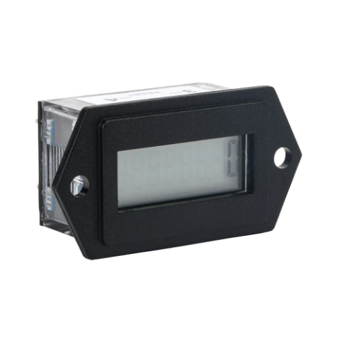 Electrical Counter, 7mm 8-Digit Lcd, 10-300 VDC Or 20-300 VAC Input, Remote Reset