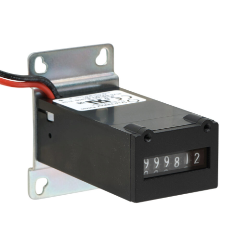 Electromechanical Counter, 4mm 6-Digit Analog, 24 VDC Input