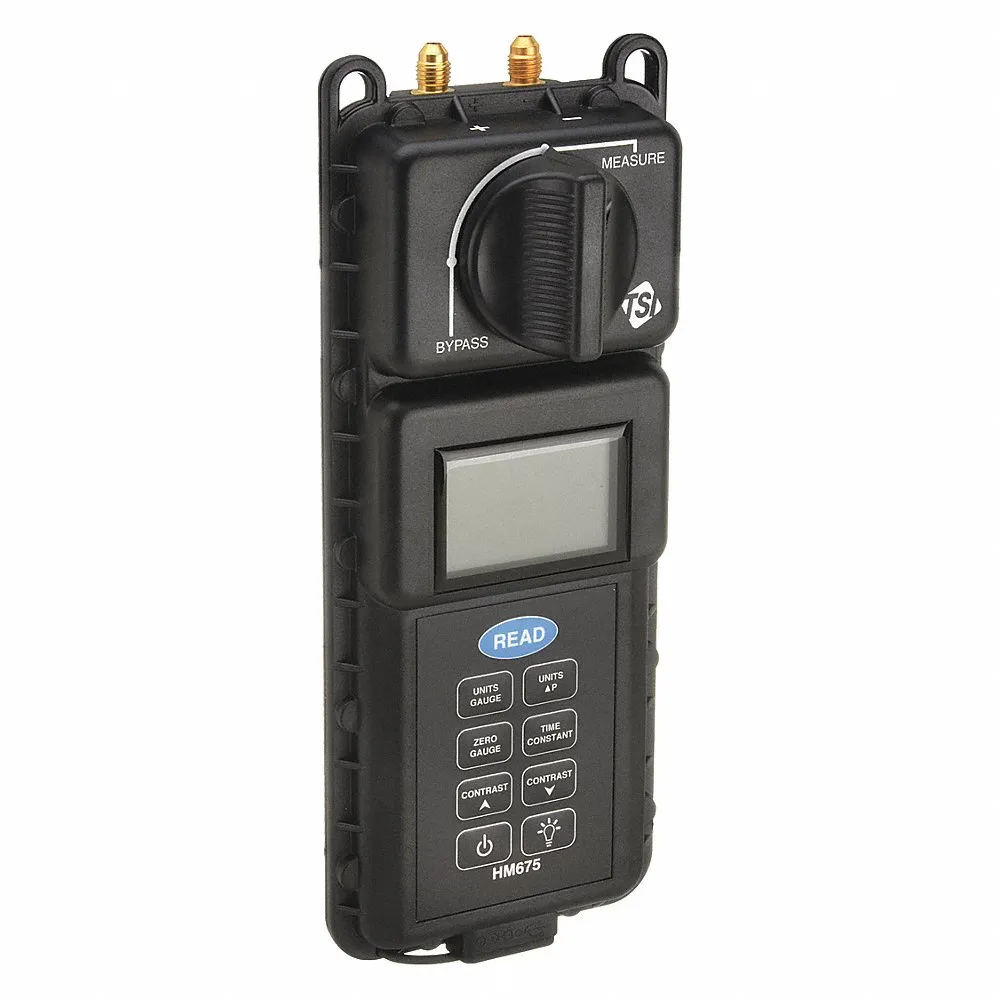 Digital Hydronic Manometer, +/-2068 Kpa/+/-300 PSI, 0.001 PSI-0.01 Kpa Pressure Resolution