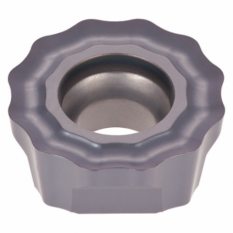 TUNGALOY 5812594 Round Milling Insert, 1/2 Inch Inscribed Circle, 0.189 Inch Thick | CU7CZJ 38UE75