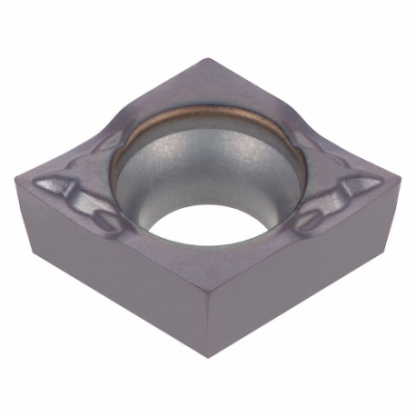 TUNGALOY 6837456 Diamond Turning Insert, Ccgt Insert, Neutral, 5/64 Inch Thick, 0.0080 Inch Corner Radius | CU7DCH 38UC86