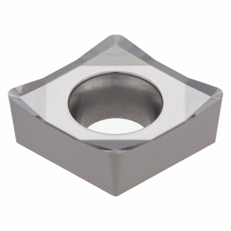 TUNGALOY 6843406 Diamond Turning Insert, Ccgt Insert, Neutral, 3/32 Inch Thick, 1/64 Inch Corner Radius | CU7DCG 38UC85