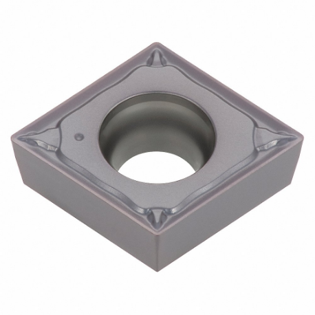 TUNGALOY 6856761 Diamond Turning Insert, Ccmt Insert, Neutral, 3/32 Inch Thick, 1/64 Inch Corner Radius | CU7DCL 38UC90