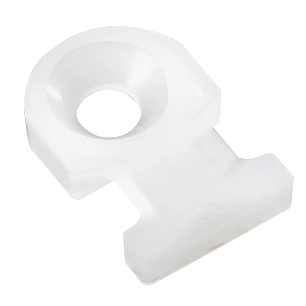 Cable Tie Mounting Base, Miniature Type, Natural, Nylon/Polyamide 6.6