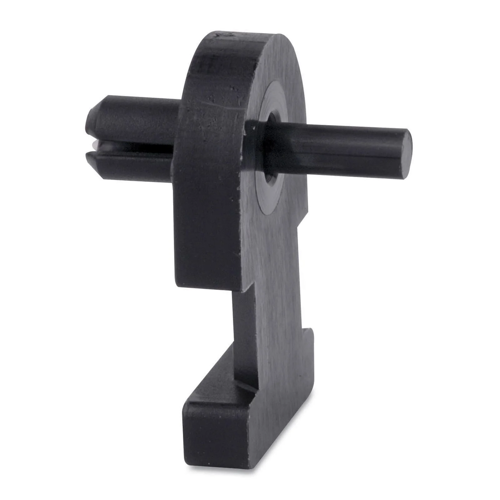 Mounting Base, Self-Riveting Type, Black, Nylon 6.6/Polyamide, Push Mounting Type