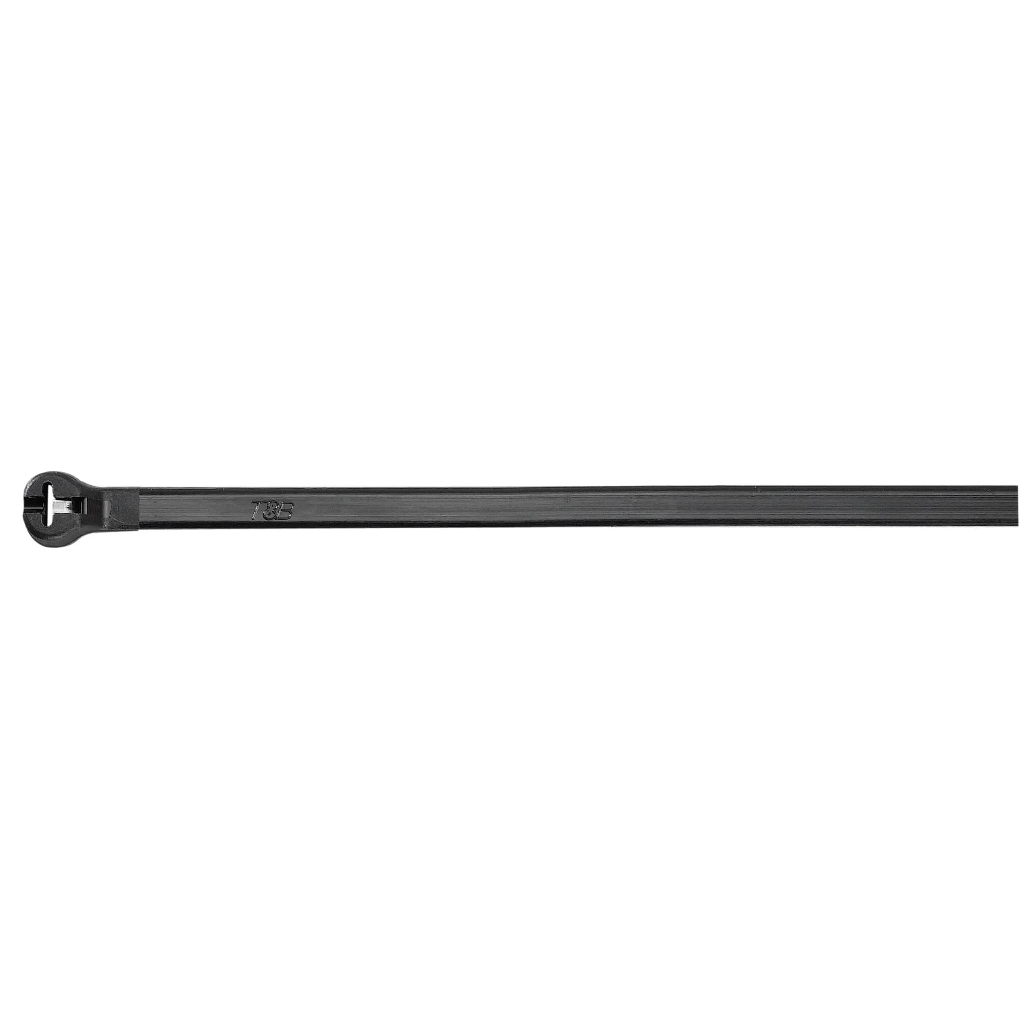 Cable Tie, 185 Deg F Temp Range, Black, Polypropylene