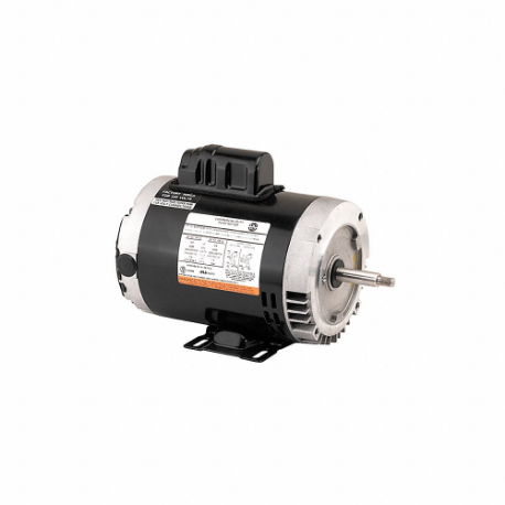 U S MOTORS EU2002 Motor, Open Dripproof, Face Mounting, 2 Hp, 3, 450 Nameplate Rpm, 115/208-230V Ac, Ccw | CU7PAM 56JA13