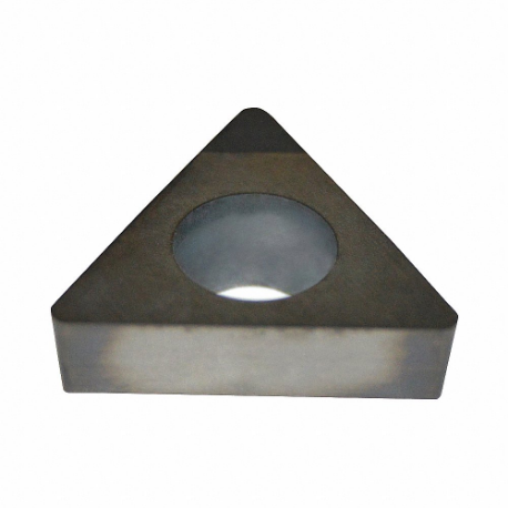 Triangle Turning Insert, 1/4 Inch Inscribed Circle, Neutral, 7 Degree Clearance Angle