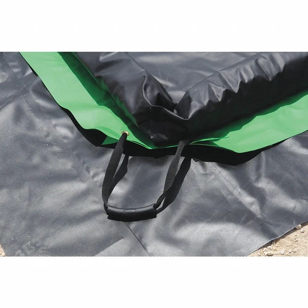 ULTRATECH 8334 Containment Berm Ground Tarp, 19 x 70 ft. Size, Black | CM8AKM
