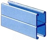 UNISTRUT A1001-20GR Channel, 20 Feet Length, Perma Green | CF6DMT