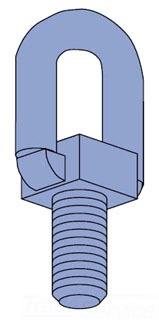UNISTRUT M2350-EG Swivel Hanger, Electrogalvanized | CF6HWU