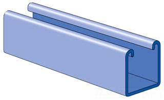 UNISTRUT P1000-20PL Channel, 20 Feet Length | CF6EYY