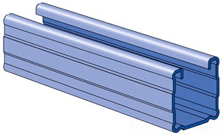 UNISTRUT P1100-20PL Channel, 20 Feet Length | CF6EZX