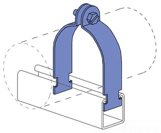 UNISTRUT Tube Clamps