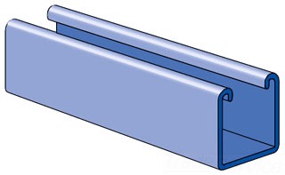 UNISTRUT P6000-16PL Gauge Channel, 19 Gauge, 16 Feet Length | CF6HWY