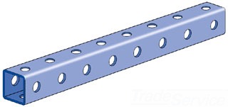 UNISTRUT P9000-20PG Tubing, 1-5/8 x 1-5/8 Inch Size, Pregalvanized | CF6HKL