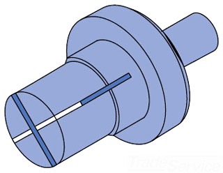 Rivet, Steel, Electroplated Zn