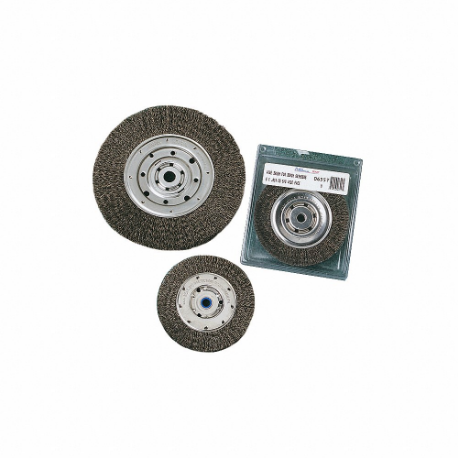 UNITED ABRASIVES-SAIT 09559 Bench Grinder Wire Brush, 7x.014x5/8 | CU7EXL 58CK13