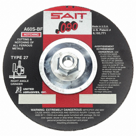 UNITED ABRASIVES-SAIT 20916