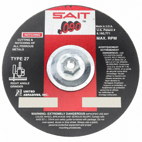 UNITED ABRASIVES-SAIT 20919
