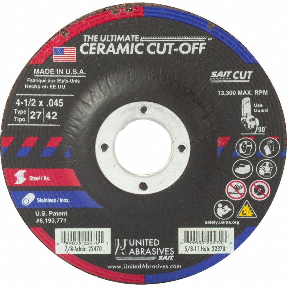 UNITED ABRASIVES-SAIT 22470
