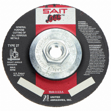 UNITED ABRASIVES-SAIT 23318