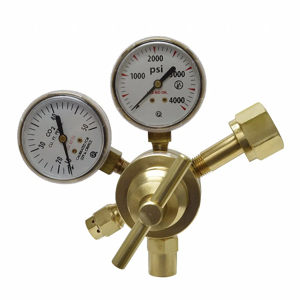 Flowgauge Regulator, 10-40 Flow Capacity, Heavy Duty