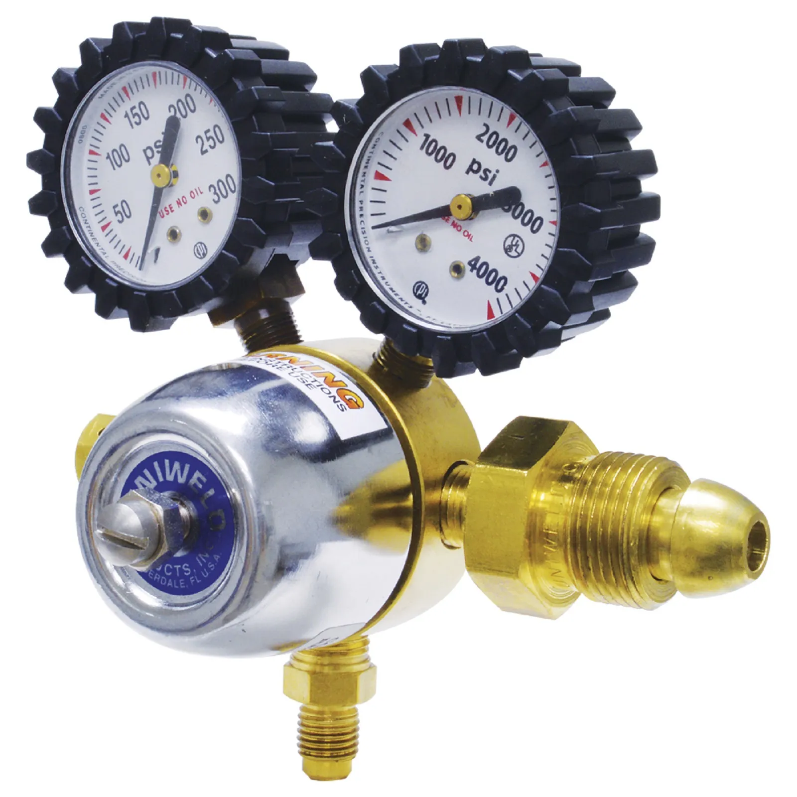 Co2 Regulator, Dual Gauge, 1-1/2 Inch Size