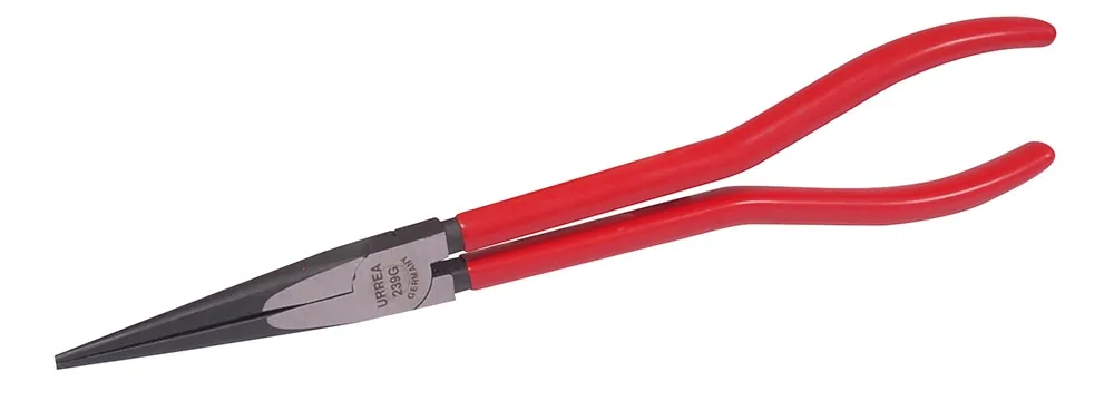 Pliers, Extra long straigth nose, non cutting 11 Inch