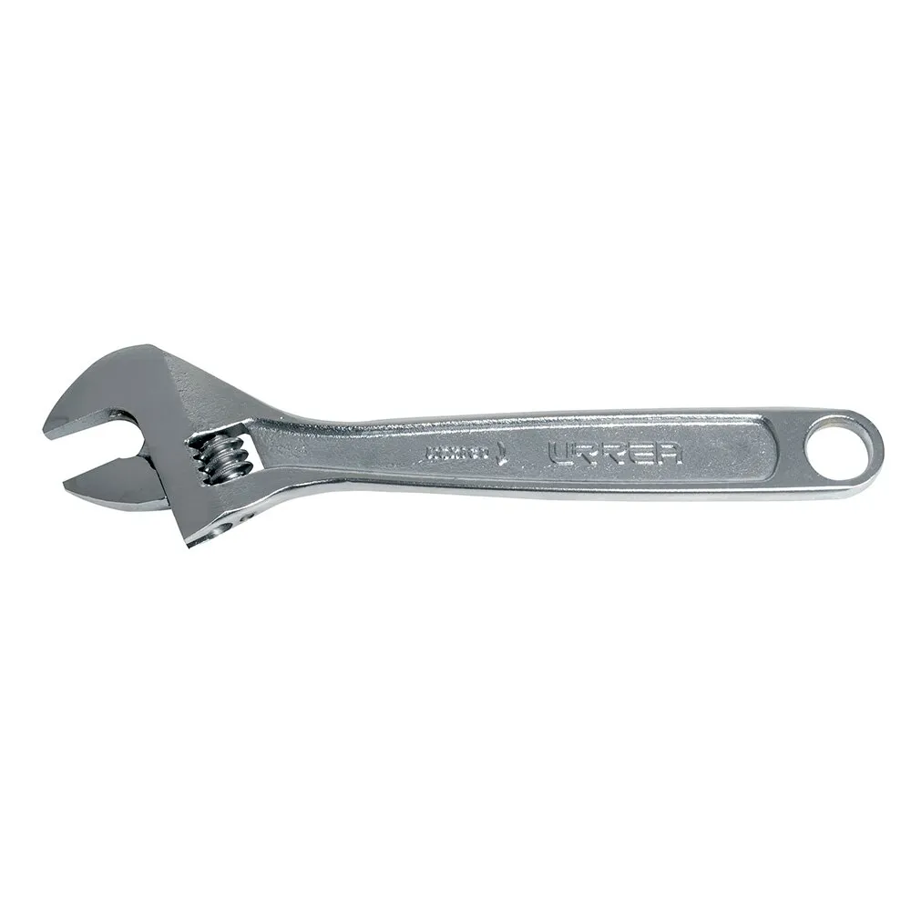 6 Inch adjustable wrench chrome-plated