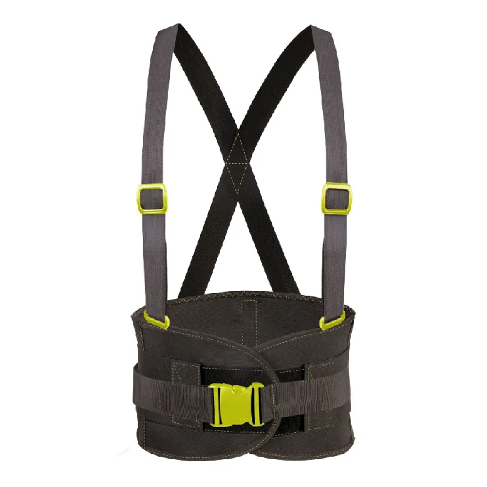Shoulder strap-back support belt with 3 belts L