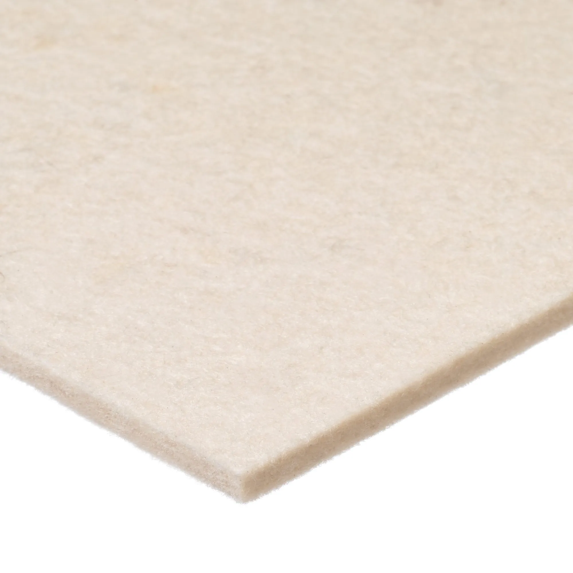 Grade F1 Felt Sheet No Adh, 1/2 Inch Thick x 12 Inch Wide x 36 Inch L