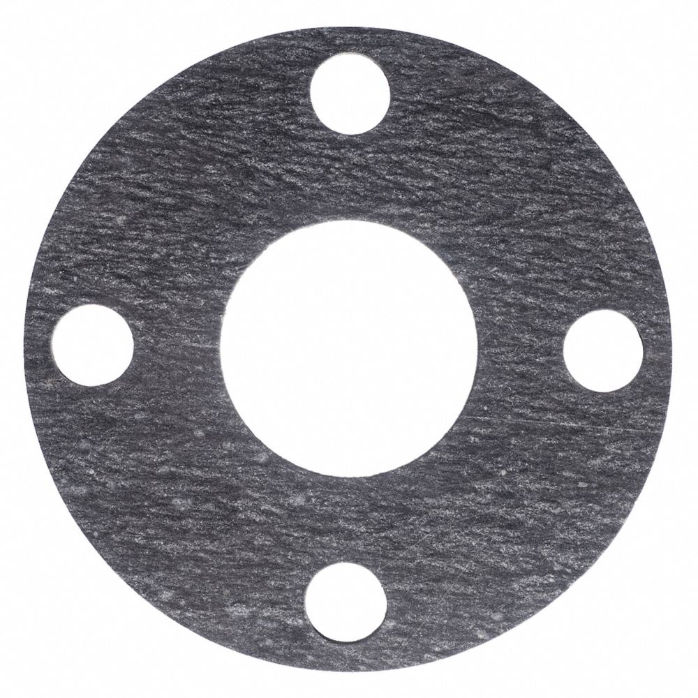 USA SEALING BULK-FG-4929 Aramid Fiber with EPDM Binder Flange Gasket, 9 Inch Outside Diameter, Dark Gray | CF2QTX 55YX76