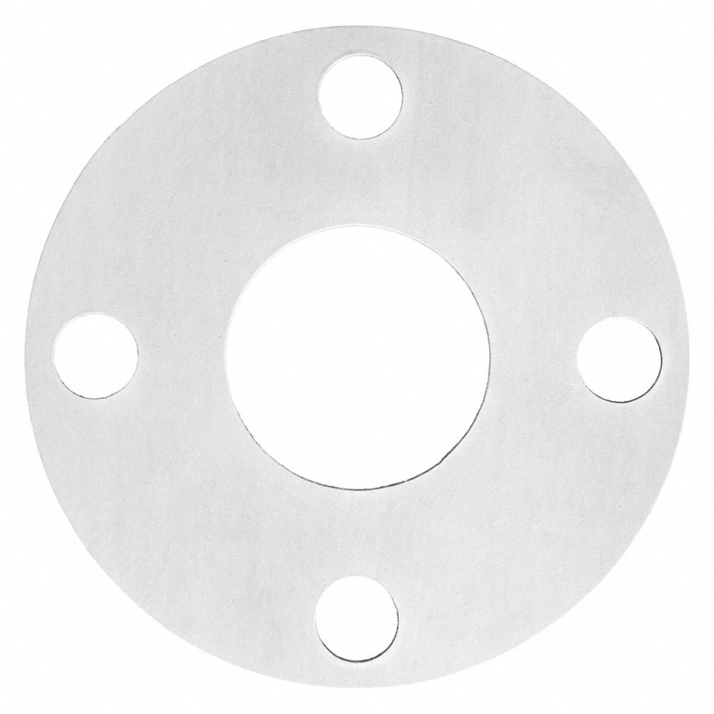 USA SEALING BULK-FG-6011 Aramid Fiber with SBR Binder Flange Gasket, 9-1/4 Inch Outside Diameter, White | CF2QBH 55YW41