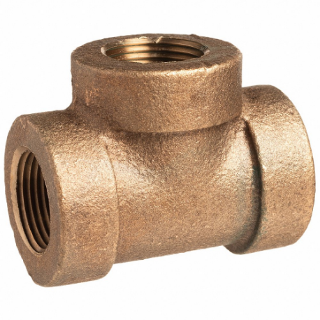 USA SEALING ZUSA-PF-15545 Pipe Fitting, Brass, 1 1/2 Inch X 1 1/2 Inch X 1 1/2 Inch Fitting Pipe Size, Class 250 | CU7KTD 792Y64