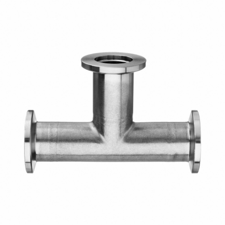 USA SEALING ZUSA-TF-VAC-60 Vacuum Tube Fitting, 304 Stainless Steel, 3/4 Inch x 3/4 Inch Tube OD, NW x NW | CU7NAX 743K94