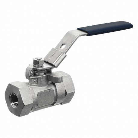 USA SEALING ZUSA-VLV-50 Ball Valve, 1 1/2 Inch Pipe, 1/4 Inch Tube, 2000 PSI | CU7FPR 56DJ90