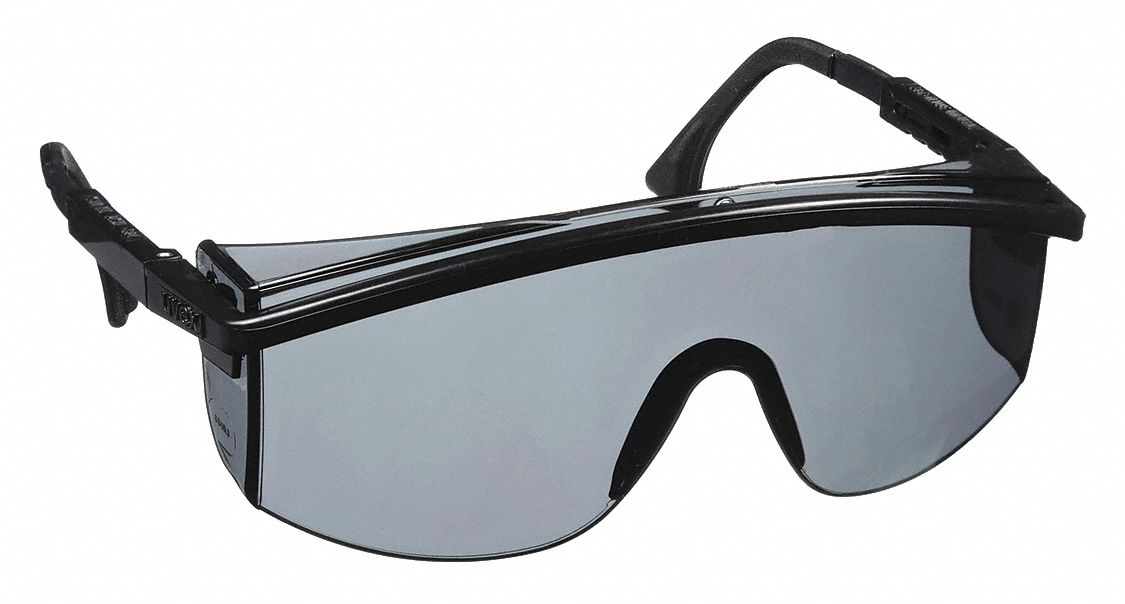 Eyewear, Gray Lens, Anti-Scratch, Hard Coat, Black Frame