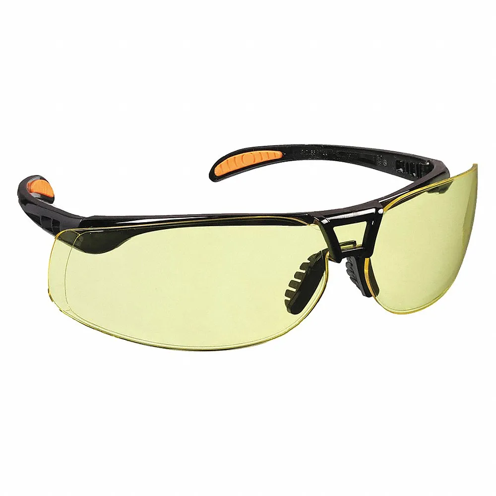 Safety Glasses, Amber Anti-Fog
