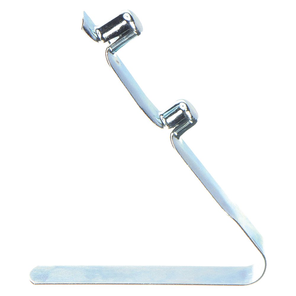 Snap Button, Dual, Steel, 0.302 In Head Dia., E, 0.37 In Head Ht., Zn Plated