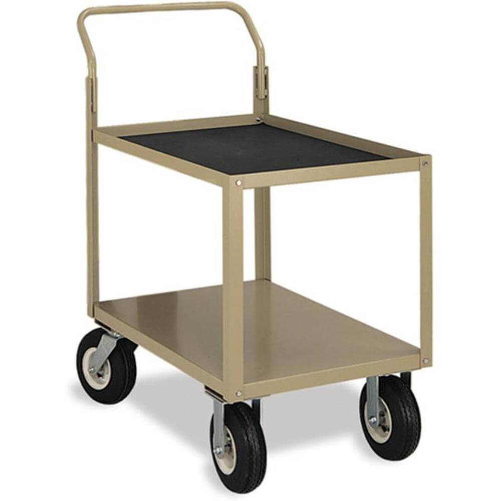 VALLEY CRAFT F81002A3 Super Shelf Office Truck, 24" x 36" Platform, 1000 Lb Load Cap. | AJ8FTG