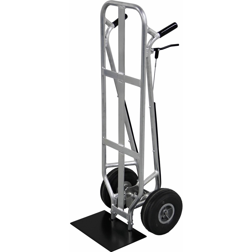 VALLEY CRAFT F84010A7 Beverage Hand Truck, 8" X 16" Shoe With Brakes, Aluminium Frame | AJ8GPJ
