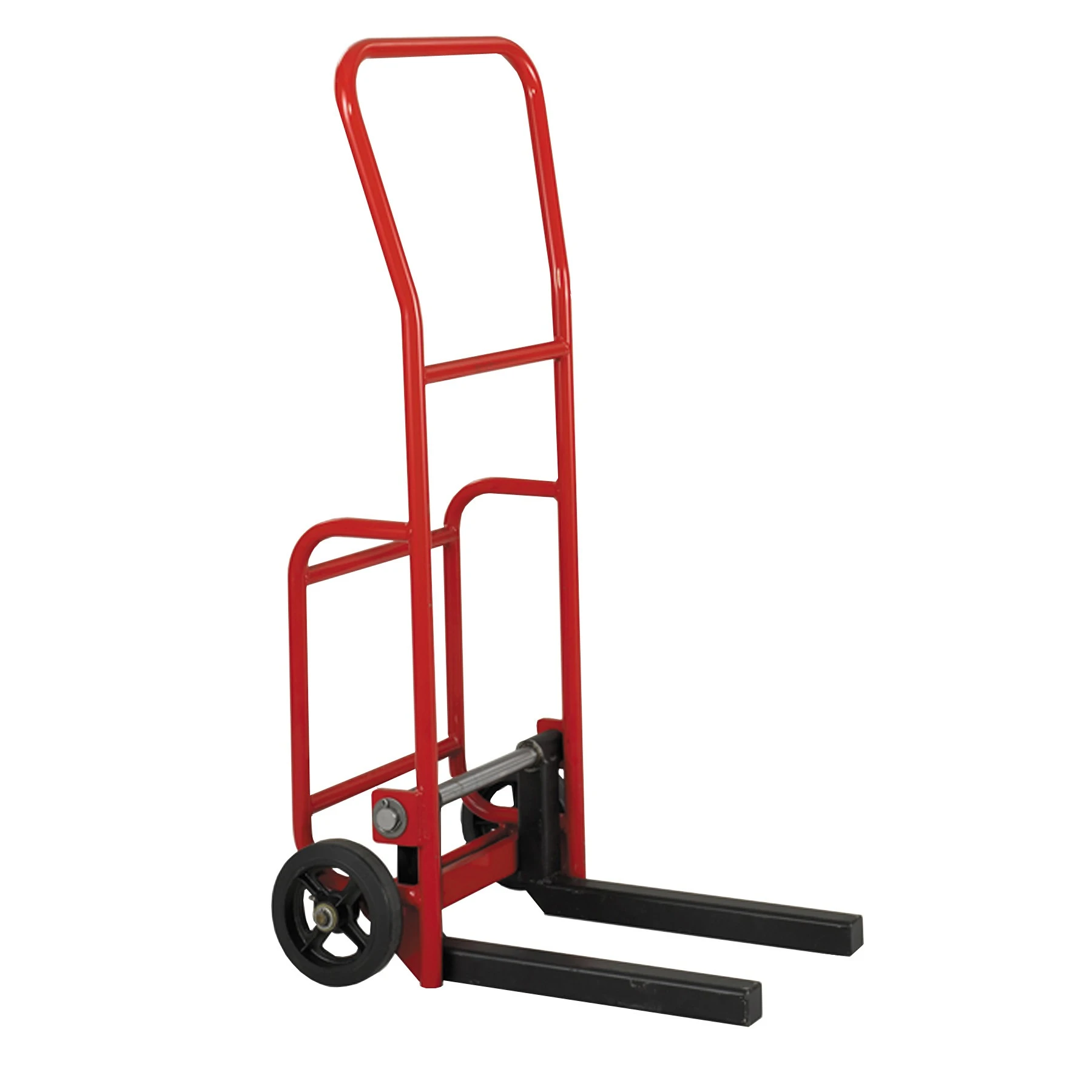 VALLEY CRAFT F85882A3TF Multi-Use Hand Truck, Transmission, 10 Inch Never Flat Wheel, 14-3/4 x 4 Inch Fork, 8 Inch Gap | CJ6TUM