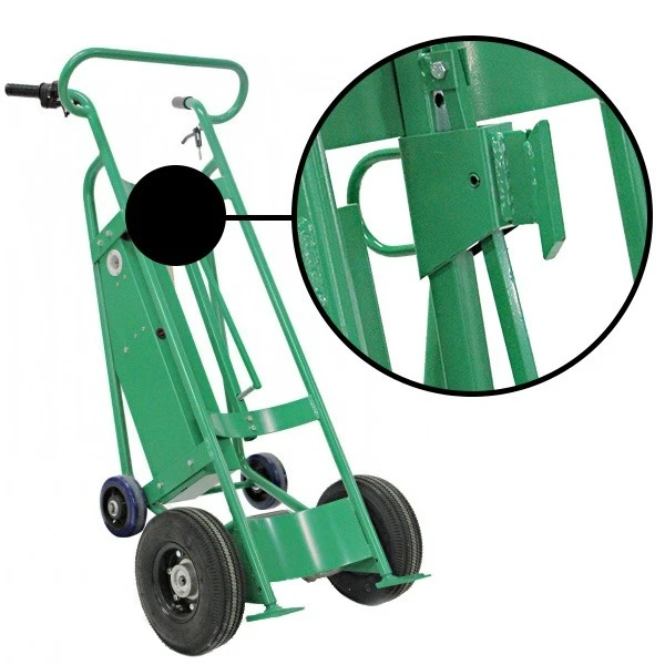 VALLEY CRAFT F89484F Powered Hand Truck, Fiber Drum Chime Hook, 800 lbs. Load Cap. | AJ8GEP