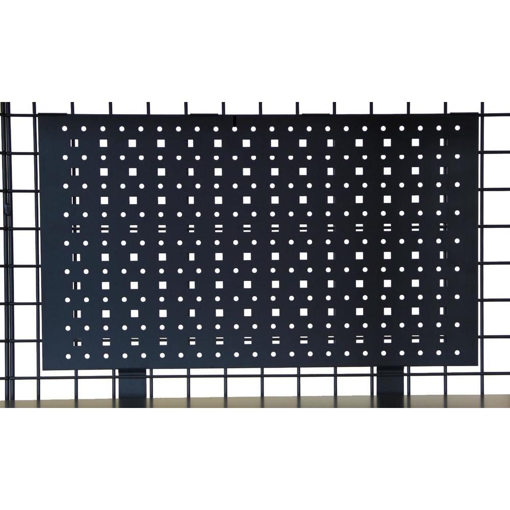 VALLEY CRAFT F89555 Security Truck Removable Pegboard Panel, 23.5" X 19", Gray | AJ8GGJ